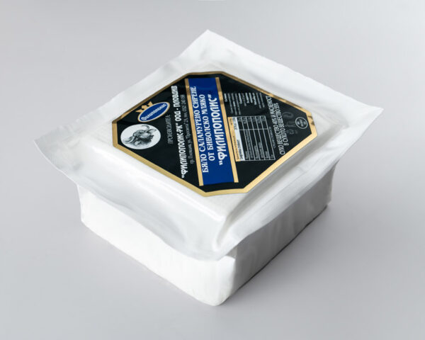 White brined cheese from buffalo’s milk – vacuum packaging