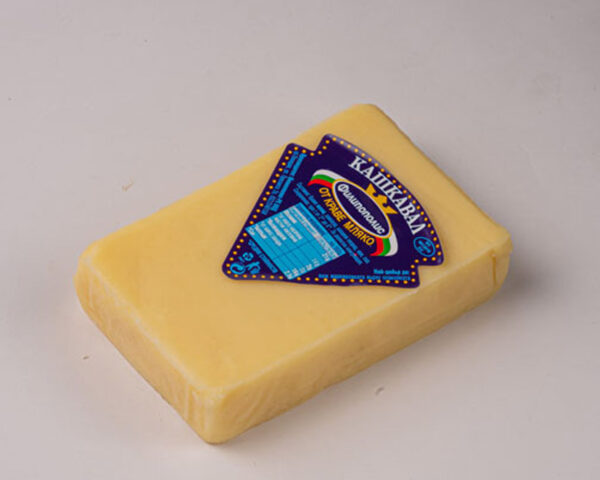 Kashkaval from cow’s milk 200G ℮