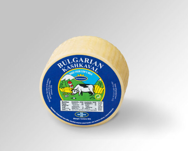 Kashkaval from cow’s milk ~ 430G (approx. weight)