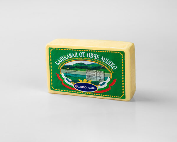 Kashkaval from sheep’s milk 200G ℮