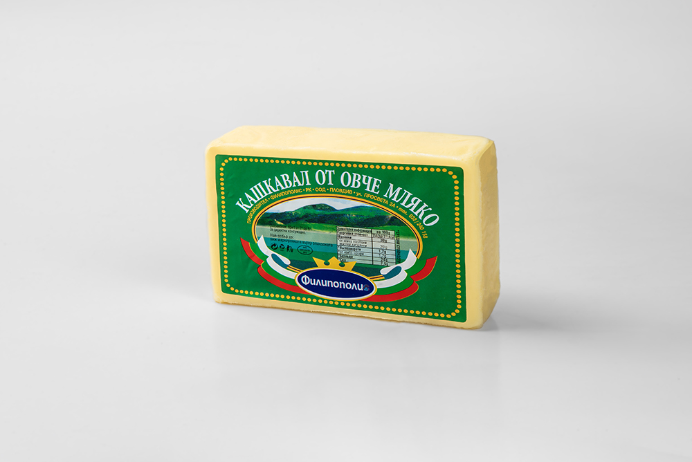 Kashkaval from sheep’s milk 200G ℮