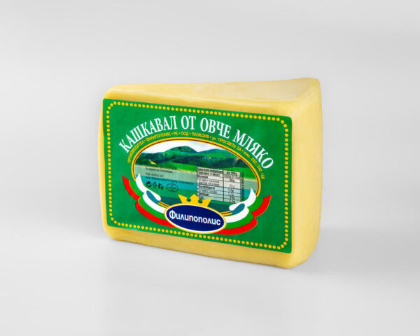 Kashkaval from sheep’s milk 600G ℮